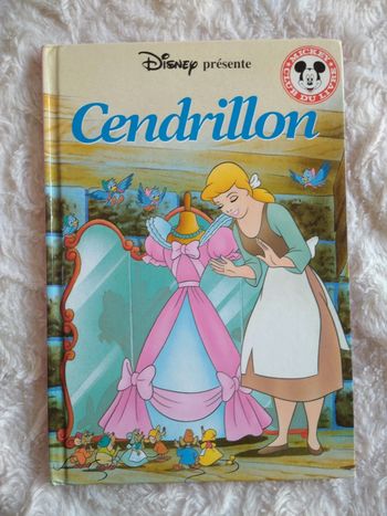 Livre Cendrillon Disney Club du livre Mickey