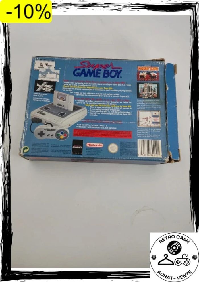 Super Nintendo / SNes - Super Game Boy - fah complet - photo numéro 7