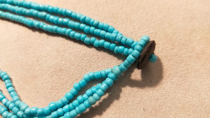 Collier ethnique turquoise – Collection Terre d’Ailleurs - photo numéro 9