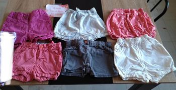 Lot de 6 short ( 18 mois )