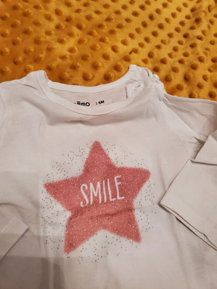Ensemble short et t-shirt taille 6 mois - photo numéro 3