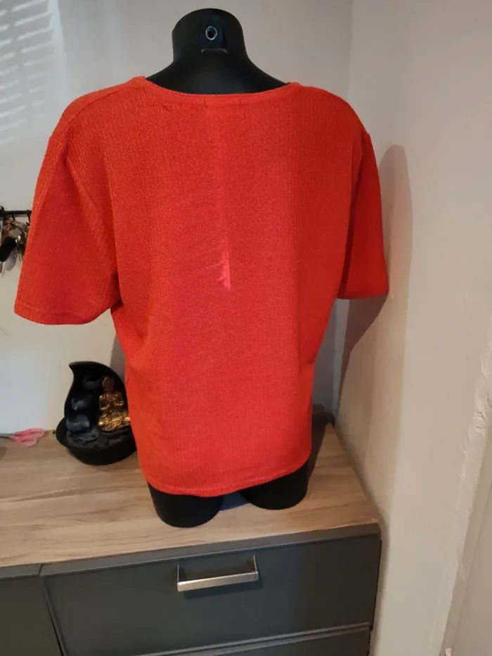 T-shirt manches courte taille xl - photo numéro 4