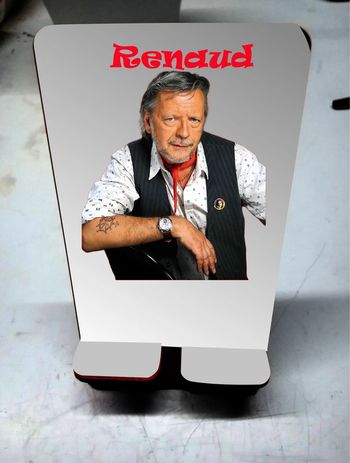 support téléphone motif renaud neuf