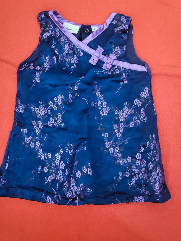 Robe style japonaise / Chine / asiatique - 6 mois - In Extenso - photo numéro 2