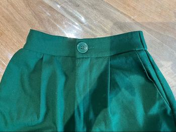 pantalon classique vert sapin stradivarius
