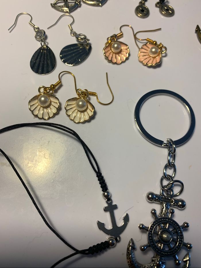 Lot bijoux accessoires style marin - photo numéro 3