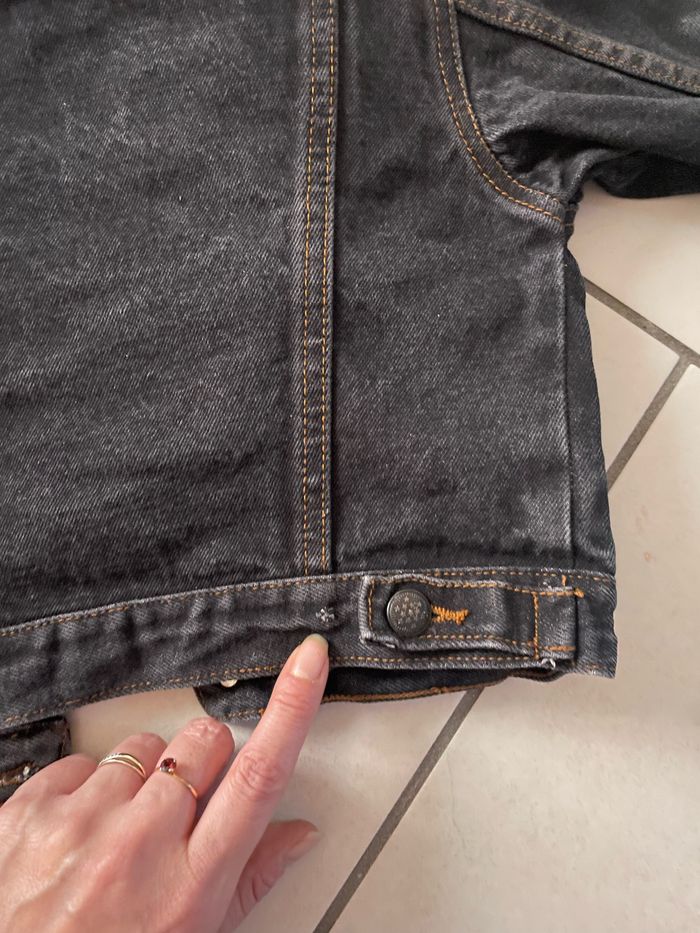 Veste en jeans vintage kiabi - photo numéro 7