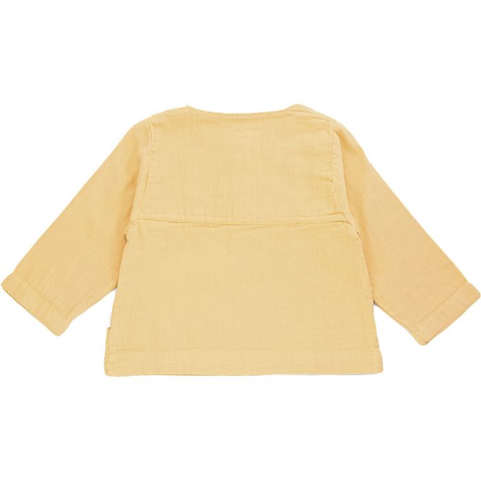 Blouse à manches longues 1 mois en coton bio Poudre Organic - photo numéro 2