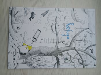 Album jeunesse refuge de Sandra le guen