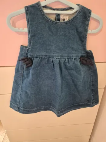 Robe fille en jean