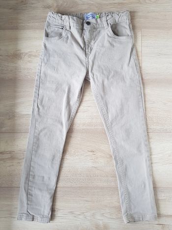 Jeans beige slim