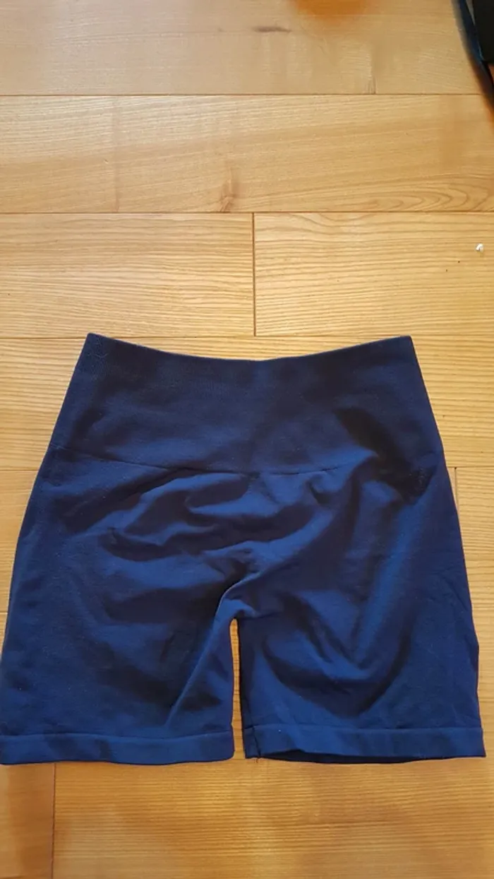 dunkelblaue kurze Sport Shorts Sport Tights Alphalete - photo numéro 2