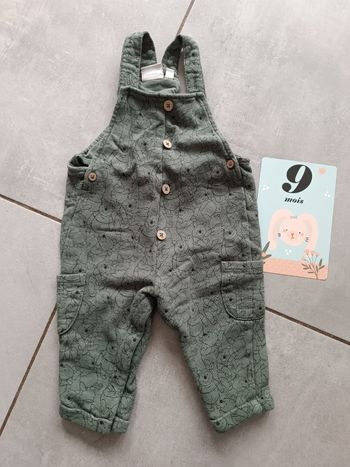 Salopette Winnie l'ourson garçon 9 moid
