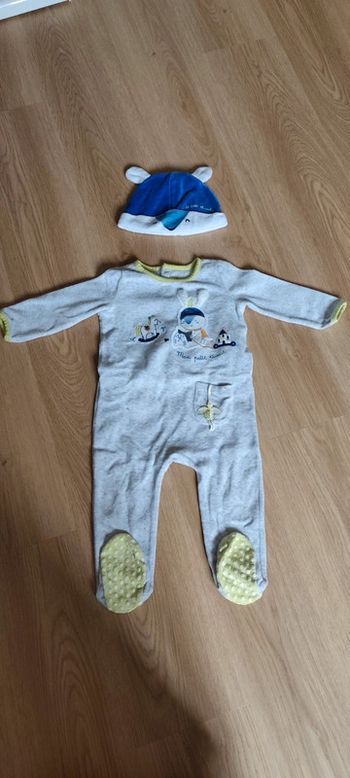 Pyjama velours 18 mois