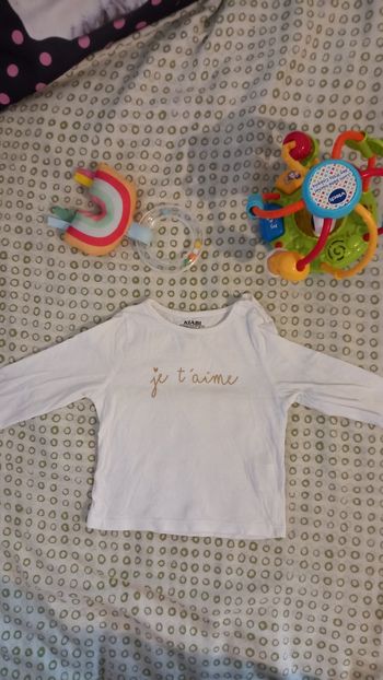 Tee-shirt manches longues Kiabi 3 mois