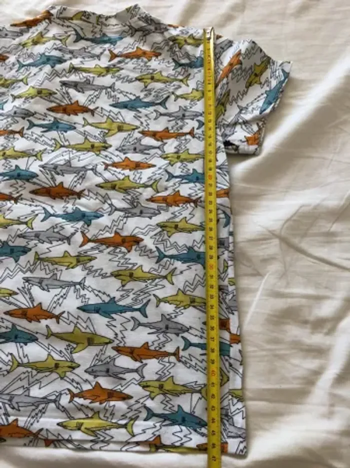 T-shirt requin 10 ans garçon - photo numéro 4