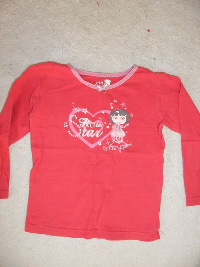 Lot maillot de corps Fille, taille 2-3 ans - photo numéro 2