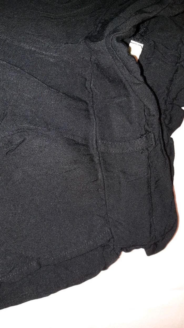 Pantalon noir avec ceinture en taille 12 ans, Gémo. - photo numéro 3