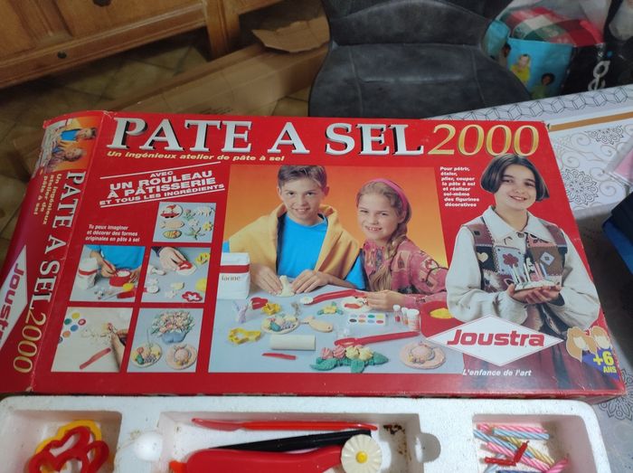 Jeu créatif pâte a sel