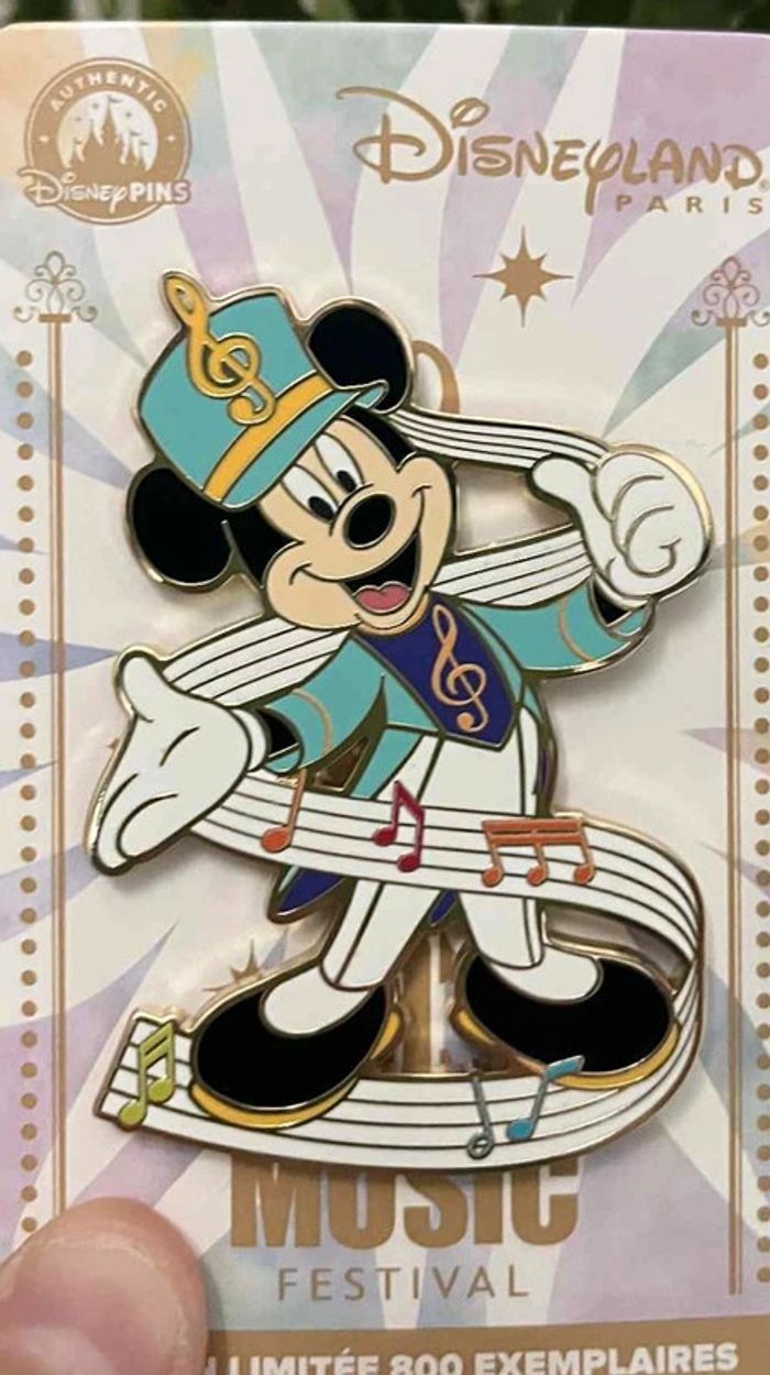 Pins EL DMF mickey Disney