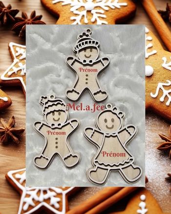 Boule en bois pain d'épice