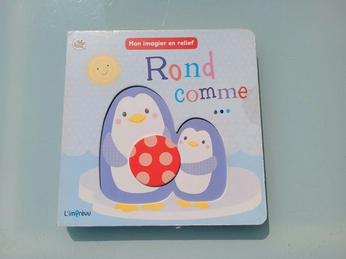 🔴 Rond comme 🟩 Mon imagier en relief, tout carton (84) - photo numéro 2