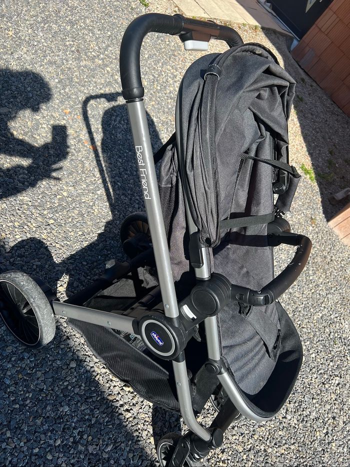 Poussette Chicco Trio Best Friend Pro Comfort I-Size + base isofix - photo numéro 8