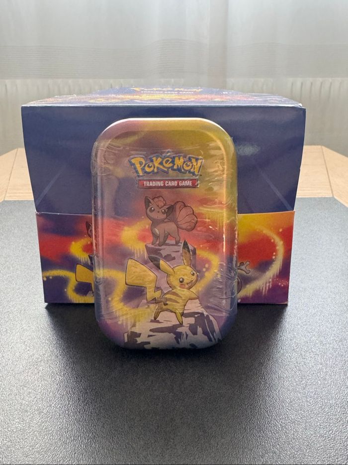Pokémon Mini Tin de Kanto Pikachu Neuf Français