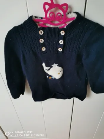 Pull chaud 24 mois