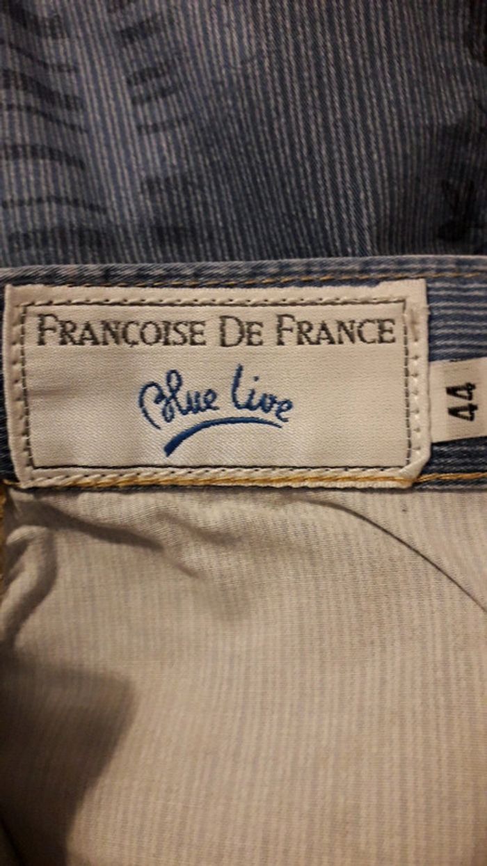 Jupe bleu et strass taille 42/44 - photo numéro 5