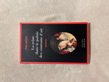 Livre – La reine dans le palais des courants d'air – Stieg Larsson (Millénium 3) 🕵️‍♂️ Thriller / P