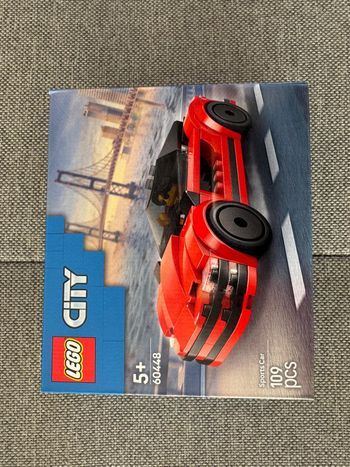 LEGO 60448 Voiture de sport rouge – City – Neuf, Scellée