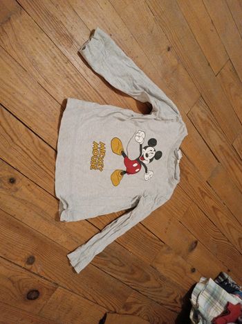 Haut manche longue mickey 5 ans