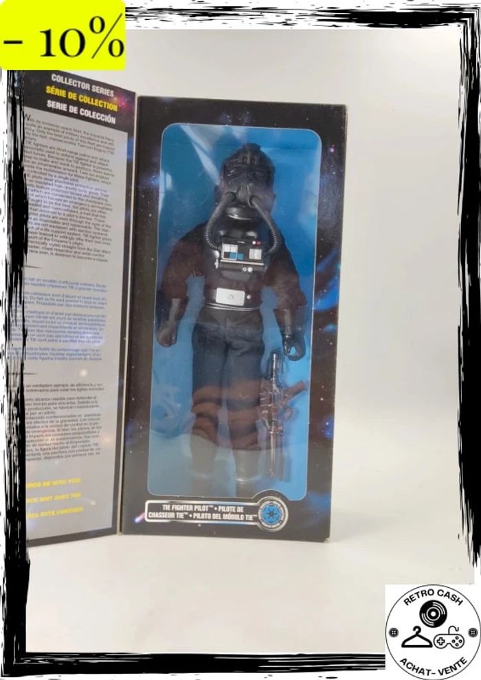 Figurine articulée Star Wars Vintage 1997 The Fighter Pilot Collector Series sce - photo numéro 2