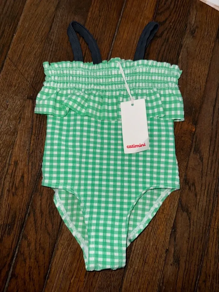 maillot de bain catimini 6 mois neuf
