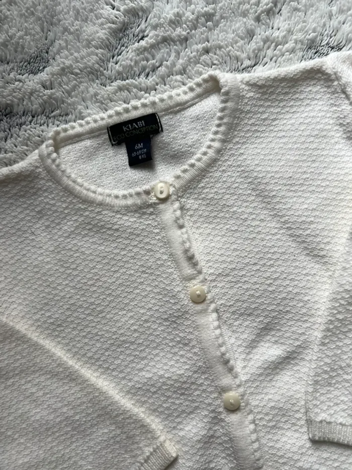 Gilet Kiabi 6 mois - photo numéro 2