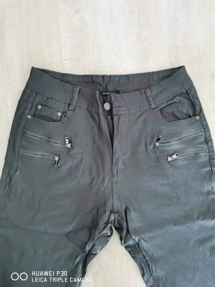 Pantalon effet enduit - photo numéro 2