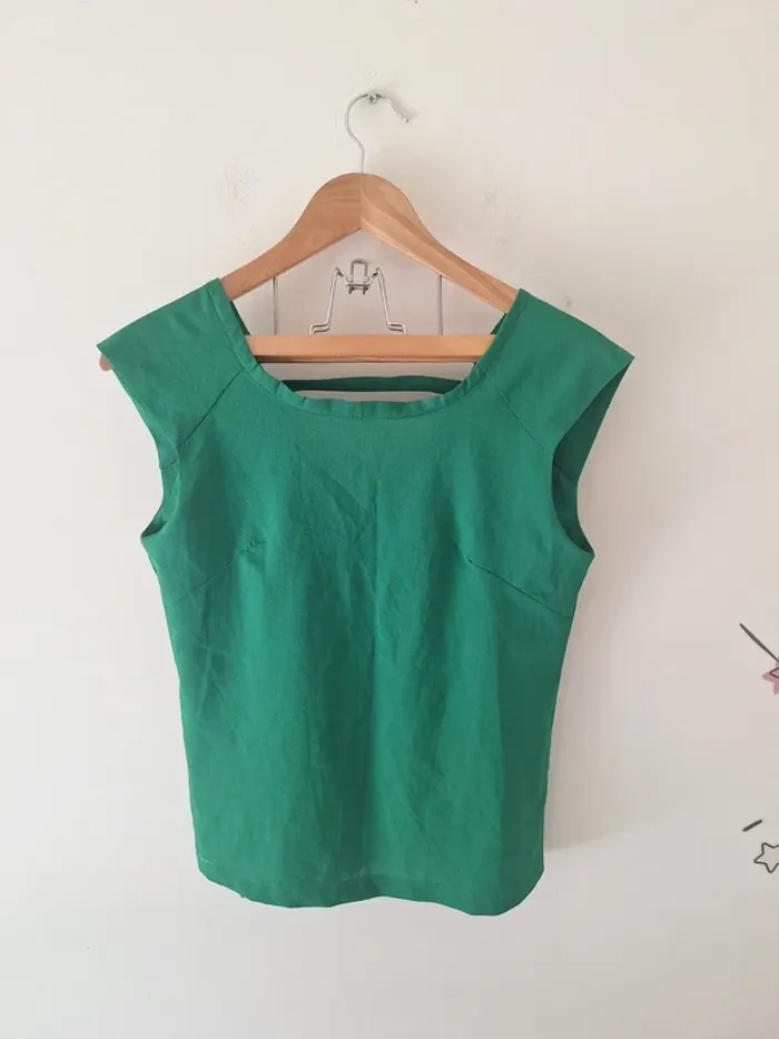 Blouse verte