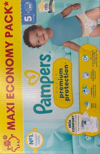 Couches Pampers taille 5 premium 