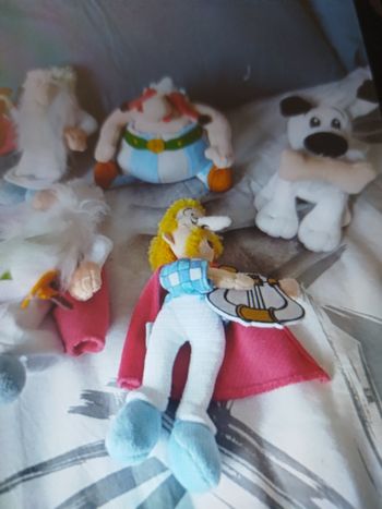Lot petites peluches Astérix