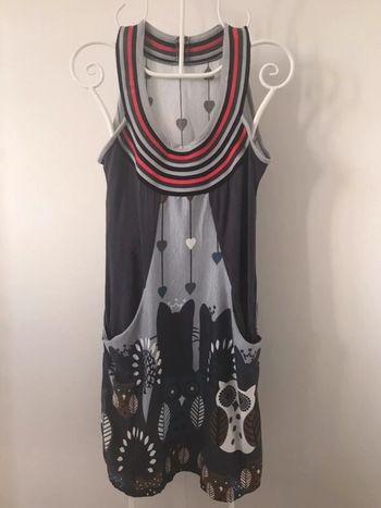 Robe été chat hibou