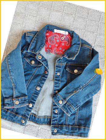 Veste en jeans fille