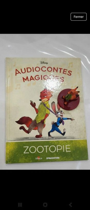 Numero 31 audioconte Magique Altaya disney deagostini livre et figurine audio conte compte