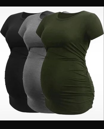 Lot de 3 t shirt de grossesse 