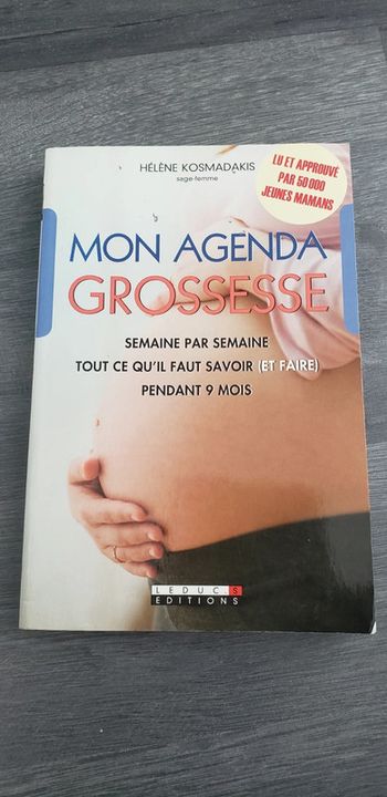 Livre sur le déroulement de la grossesse