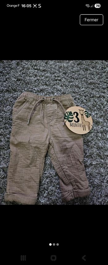 Pantalon garçon 