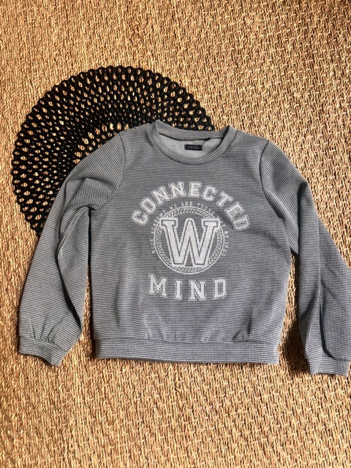 Sweat pied de poule ikks