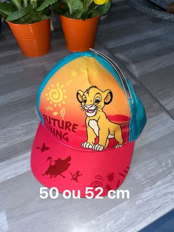 Casquette le roi lion Disney