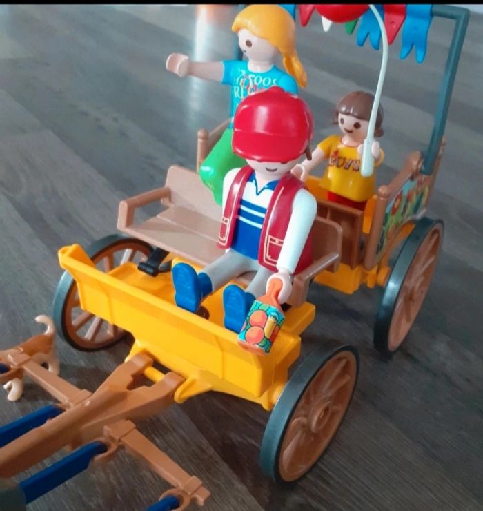 Playmobil - 4186 - calèche et famille - photo numéro 3