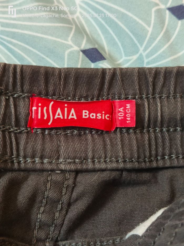 Short tissaia basic 10ans/140cm Réduction jusqu'à -70% - photo numéro 2
